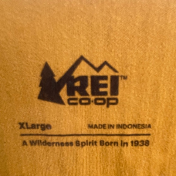 REI Mustard Yellow Active Pursuits Ribbed Cropped Tank Top - Picture 3 of 6